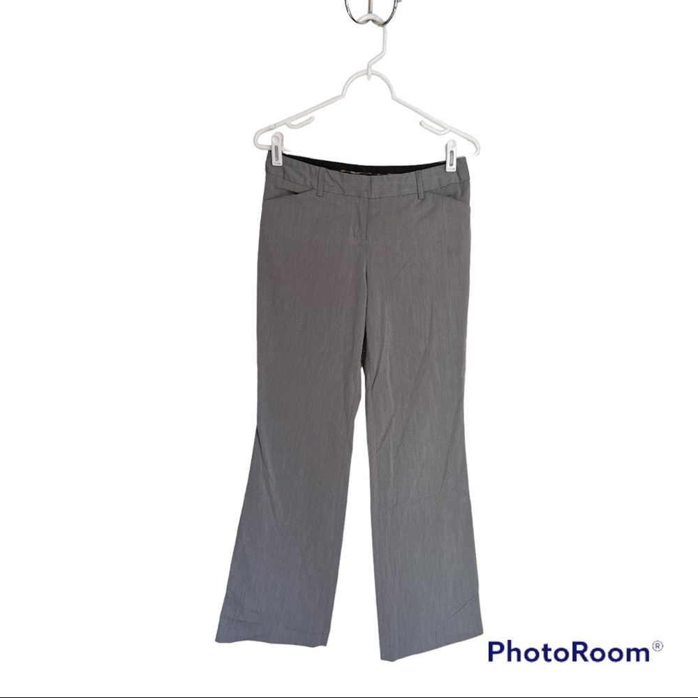 Grey express editor bootcut pants 2R